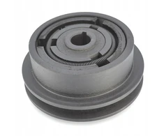IŠCENTRINĖ SANKABA VIBROPLOKŠTEI, Ø128 MM, 20 MM VELENUI, 13 MM DIRŽUI