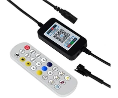 Išmanusis Bluetooth muzikos valdiklis RGB LED juostoms