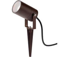 Įsmeigiamas lauko šviestuvas AKRON, bronzos sp., 1xGU10, IP54