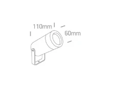 Įsmeigiamas sodo šviestuvas, GU10, antracito sp., IP65, 67200G/AN