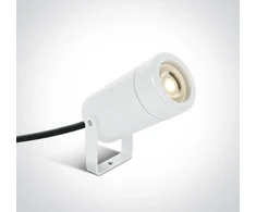 Įsmeigiamas sodo šviestuvas, GU10, baltas, IP65, 67200G/W