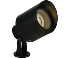 Įsmeigiamas sodo šviestuvas, GU10, juodas, IP65, 67204G/B