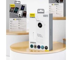 Dudao A27 MaxC 35W laidinis įkroviklis + USB-C kabelis – baltos spalvos