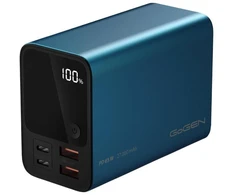 Išorinė baterija GoGen PB270001BL 27000 mAh, mėlyna