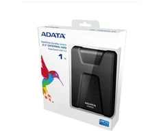 Kietasis diskas Išorinis HDD diskas ADATA HD650 (1TB; 2,5"; USB 3.2; juodas)