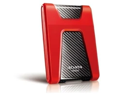 Ausinės Išorinis kietasis diskas ADATA HD650 (1TB; 2.5"; USB 3.2; raudonas)