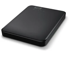 Kietasis diskas Išorinis standusis diskas Western Digital Elements (5 TB; 2,5 col.; USB 3.0; juodas; WDBU6Y0050BBK-WESN)