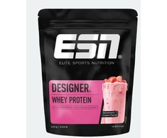 Išrūgų baltymų milteliai ESN Designer Whey 420 g, braškių ir grietinėlės skonio
