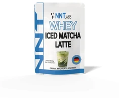 Išrūgų baltymų milteliai NNT Whey Iced Matcha Latte 600 g, vanilinio matcha latte skonio