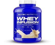 Išrūgų baltymų milteliai Scitec Nutrition Whey Infusion 2000 g, vanilinių ledų skonio