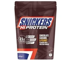 Išrūgų baltymų milteliai Snickers šokolado, karamelės ir žemės riešutų skonio 875 g