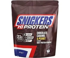 Išrūgų baltymų milteliai Snickers šokolado, karamelės ir žemės riešutų skonio 875 g