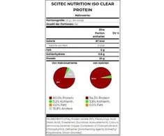 Izoliato tipo baltymai IsoClear 1025g Scitec