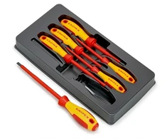 Izoliuotų standartinių atsuktuvų rinkinys Knipex, 6 vnt