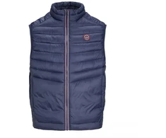 Jack &amp; Jones JJEMULTI BODYWARMER COLLAR NOOS 12258457 NAVY BLAZER/TRUE Raudonas