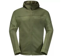Jack Wolfskin Hirschberg Hooded FZ M džemperis 1710881-4129
