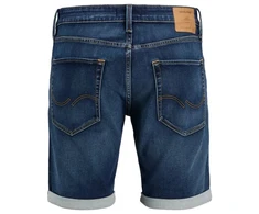 Jack&amp;Jones JJIRICK JJICON IK šortai GE 132 SN 12269605 mėlyno džinso spalvos