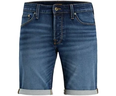 Jack&amp;Jones JJIRICK JJICON IK šortai GE 132 SN 12269605 mėlyno džinso spalvos