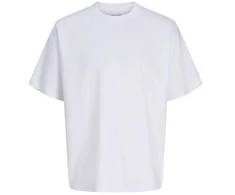 Jack&amp;Jones marškinėliai JJEBARRON TEE SS O-NECK NOOS 12298906 balti