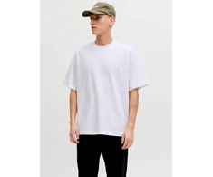 Jack&amp;Jones marškinėliai JJEBARRON TEE SS O-NECK NOOS 12298906 balti