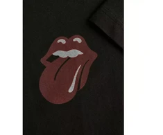 Jack&amp;Jones Marškinėliai Rolling Stones JPRBLUSTONES SS TEE 12284292 Juodas