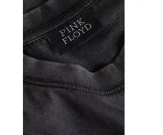 Jack&amp;Jones marškinėliai Rožinė Floyd TEE SS CN STYD 12290792 JUODI