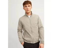 Jack&amp;Jones striukė bomberis JJERUSH HARRINGTON BOMBER NOOS 12204277 CROCKERY