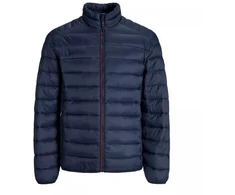 Jack&amp;Jones vyriška pūkinė striukė JJEBRADLEY LIGHT PUFFER COLLAR NOOS 12280971 SKY CAPTIN