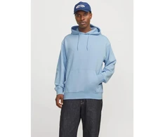 Jack&amp;Jones Vyriškas džemperis su gobtuvu JJESTAR BASIC SWEAT HOOD NOOS 12257852 Chambray mėlyna