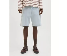 Jack&amp;Jones Vyriški džinsiniai šortai JJIALEX JJORIGINAL SHORTS CB 307 SN 12259783 MĖLYNAS DŽINSAS