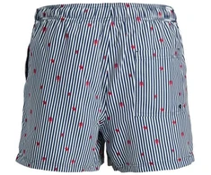 Jack&amp;Jones vyriški JWHARUBA SWIM PRINTS šortai 12206537 NAVY BLAZER STRIPES