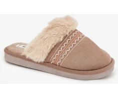 Jaujinės šlepetės su siuvinėjimu Step in style