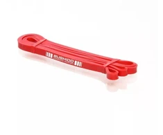 Jėgos juosta 13 - Sustiprinta treniruočių juosta DBX BUSHIDO RAUDONA 7-16 KG
