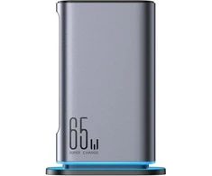 Joyroom JR-TCM02 Daugiaportis GaN įkroviklis 65W ES, 4x USB-C, 2x USB-A - Tamsiai pilkas