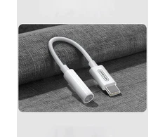 Joyroom SH-C1 ausinių 3,5 mm mini lizdas (moteriškas) / USB-C (vyriškas) adapteris - baltas