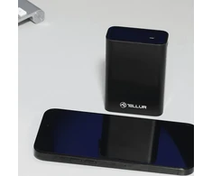 Juoda 20000 mAh išorinė baterija Tellur PD702 Compact Pro