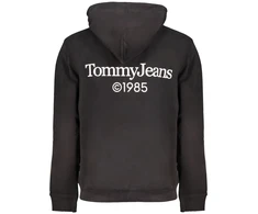 Juoda BLUZA MĘSKA TOMMY HILFIGER BEZ ZAMKA