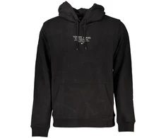 Juoda BLUZA MĘSKA TOMMY HILFIGER BEZ ZAMKA