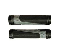 Juoda ir pilka sukama rankena 130 mm, 2 spaustuvai