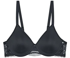 Juoda minkšta liemenėlė Triumph