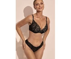 juoda push-up liemenėlė