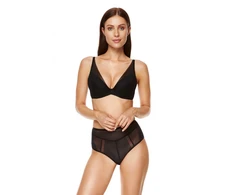 Juoda push up liemenėlė Gorteks