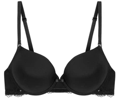 Juoda push-up liemenėlė Triumph