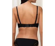 Juoda push-up liemenėlė Triumph