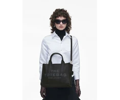 Juoda skórzana torebka tote Marc Jacobs H004L01PF21