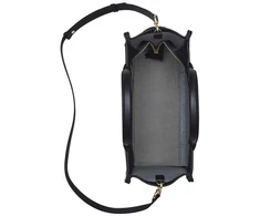 Juoda skórzana torebka tote Marc Jacobs H004L01PF21