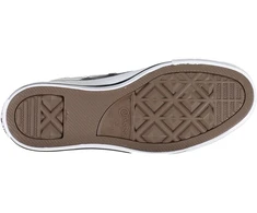 Juoda skórzane trampki moterims Converse Chuck Taylor All Star High