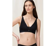 Juoda trikampė bikinio viršutinė dalis Triumph