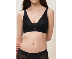 Juoda trikampė bikinio viršutinė dalis Triumph