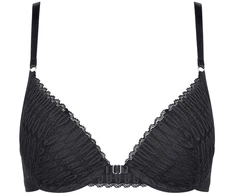 Juoda trikampė bikinio viršutinė dalis Triumph